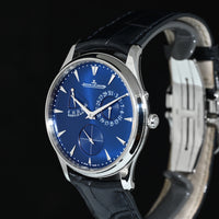 JAEGER-LECOULTRE | Master Ultra Thin Date Power Reserve 39 mm. Steel | Box and papers, 2017