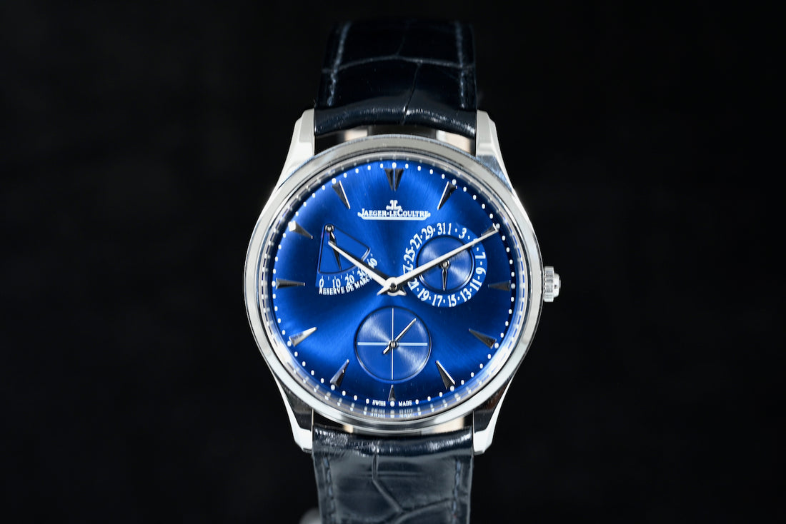 JAEGER-LECOULTRE | Master Ultra Thin Date Power Reserve 39 mm. Steel | Box and papers, 2017
