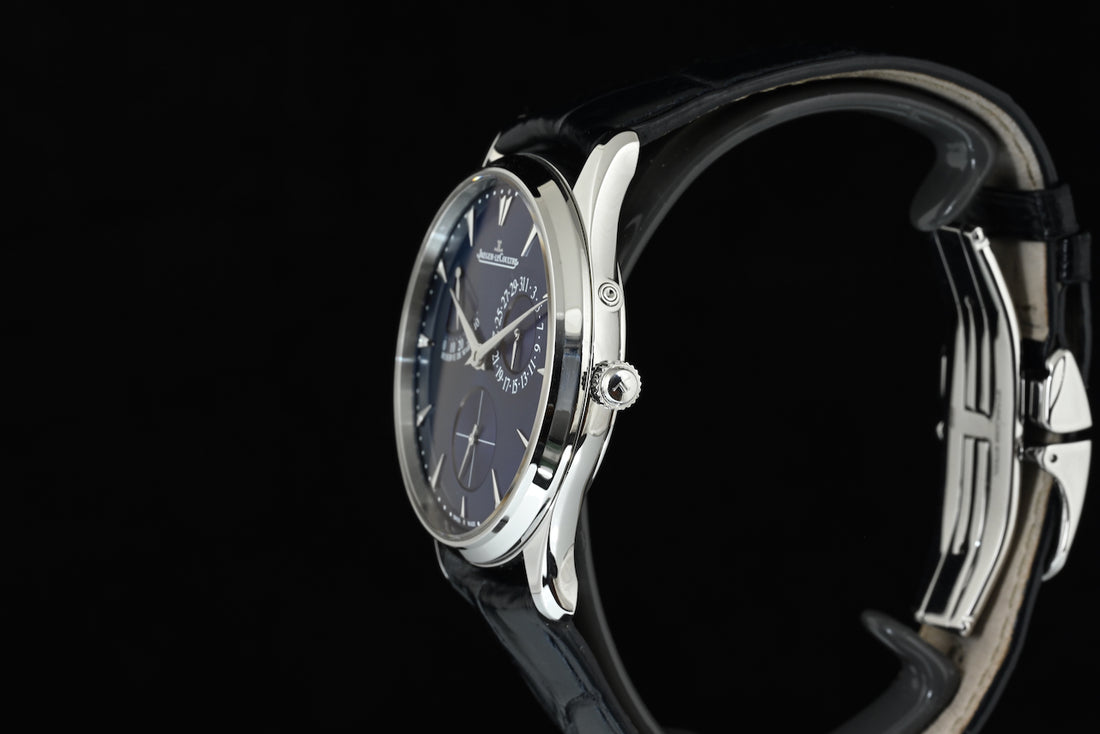 JAEGER-LECOULTRE | Master Ultra Thin Date Power Reserve 39 mm. Steel | Box and papers, 2017