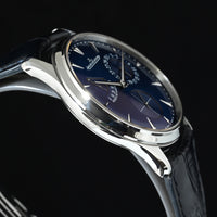 JAEGER-LECOULTRE | Master Ultra Thin Date Power Reserve 39 mm. Steel | Box and papers, 2017
