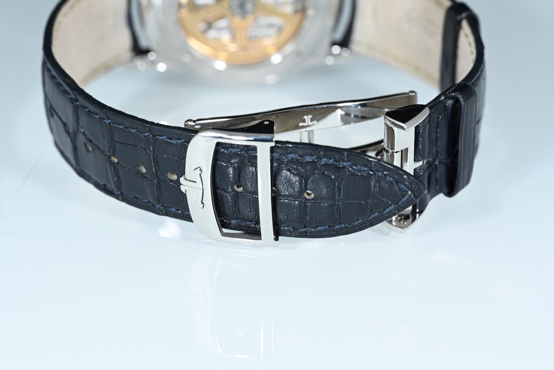 JAEGER-LECOULTRE | Master Ultra Thin Date Power Reserve 39 mm. Steel | Box and papers, 2017