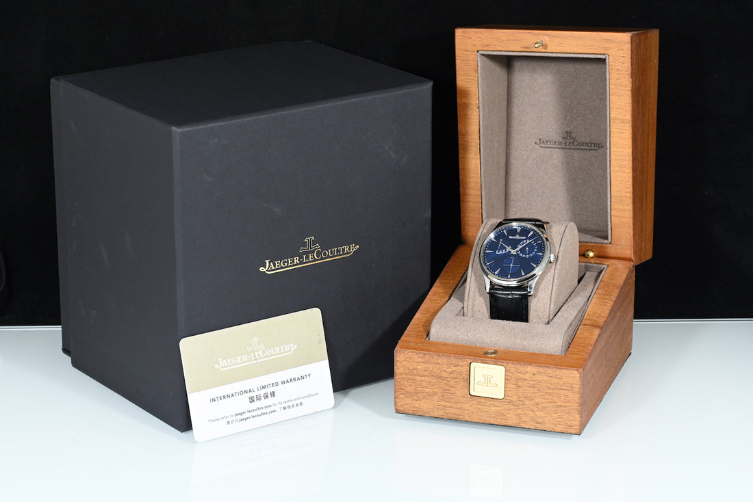 JAEGER-LECOULTRE | Master Ultra Thin Date Réserve de Marche 39 mm. Acciaio | Scatola e Garanzia, 2020