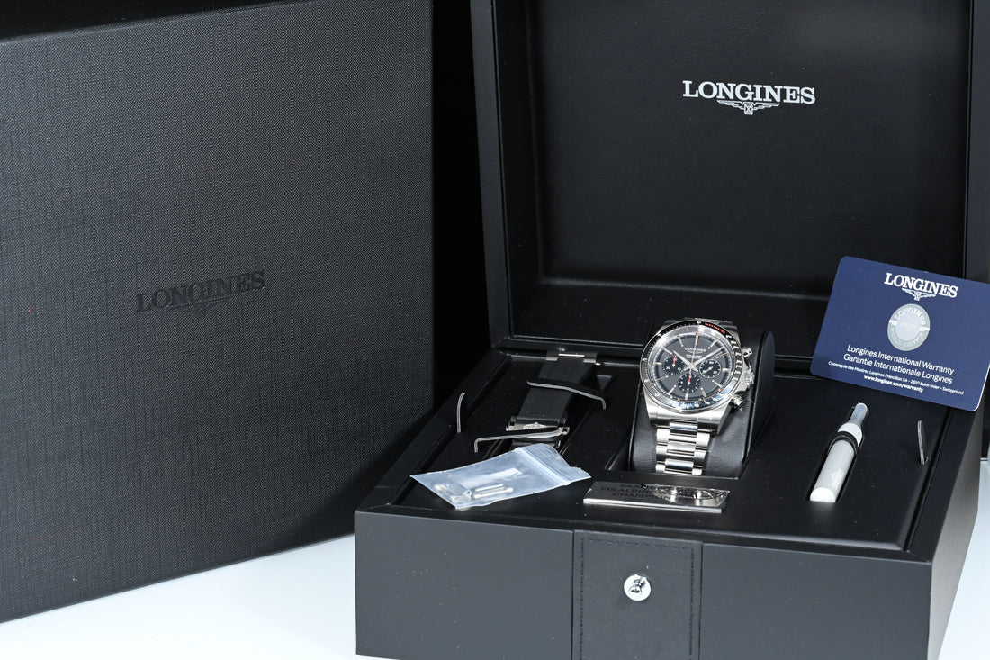 LONGINES | CONQUEST CHRONO SKI EDITION Ref. L38364529 Box and Papers, March 2025 LIKE NEW