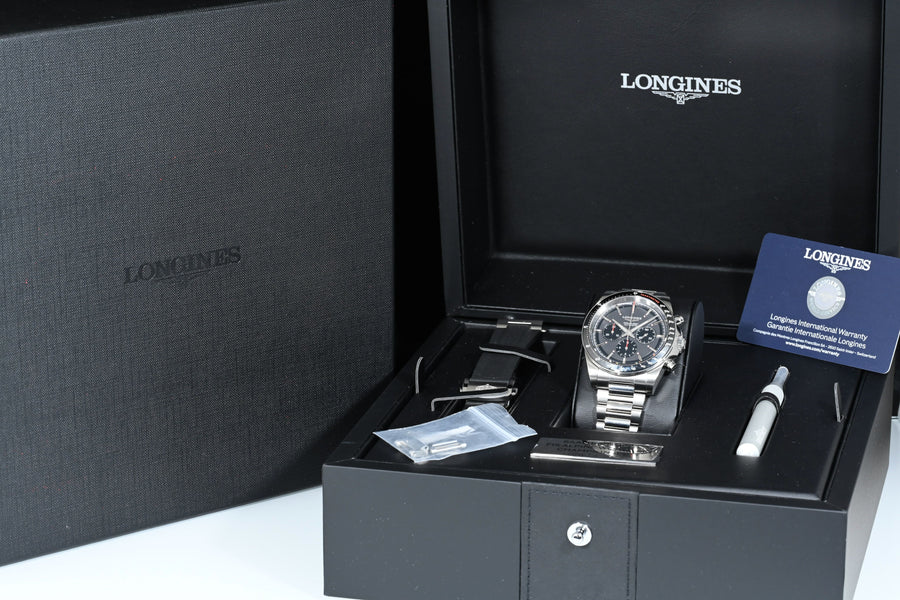 LONGINES | CONQUEST CHRONO SKI EDITION Ref. L38364529 Box and Papers, March 2025 LIKE NEW