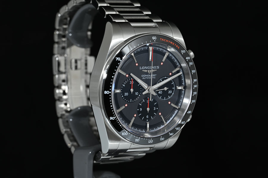 LONGINES | CONQUEST CHRONO SKI EDITION Ref. L38364529 Box and Papers, March 2025 LIKE NEW