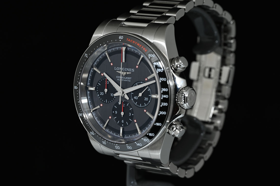 LONGINES | CONQUEST CHRONO SKI EDITION Ref. L38364529 Box and Papers, March 2025 LIKE NEW