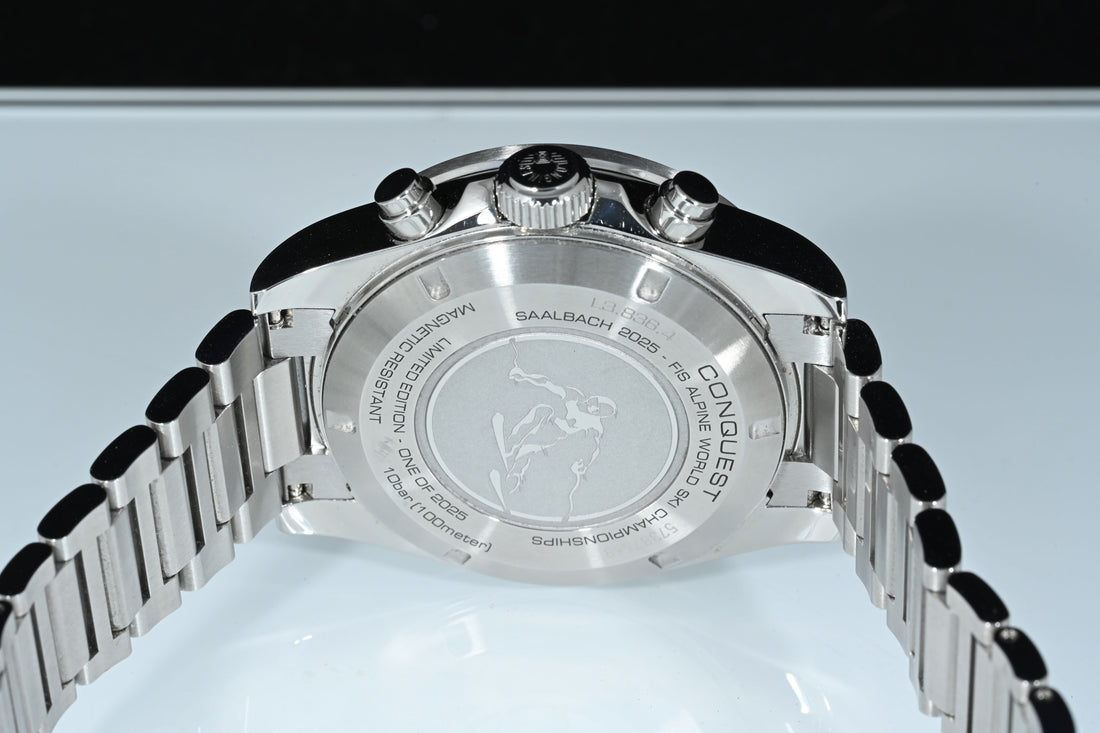 LONGINES | CONQUEST CHRONO SKI EDITION Ref. L38364529 Box and Papers, March 2025 LIKE NEW