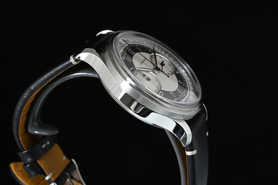 LONGINES | Heritage Classic TUXEDO Chronograph Ref. L2.830.4.93.0 Scatola e Garanzia 2022