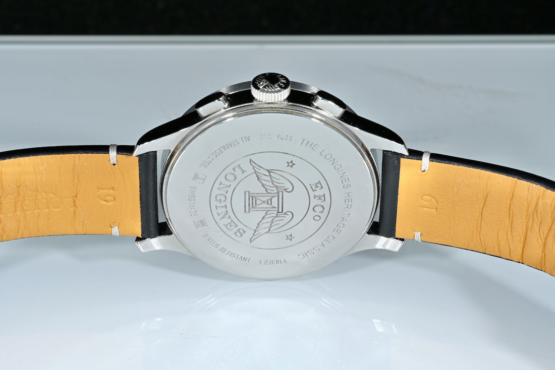 LONGINES | Heritage Classic TUXEDO Chronograph Ref. L2.830.4.93.0 Scatola e Garanzia 2022