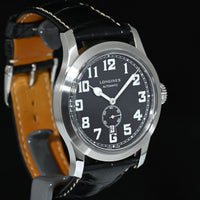 LONGINES | Heritage Military 1918, Steel, 44 mm. Longines Box and Papers, 2020 Ref. L2.811.4