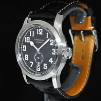 LONGINES | Heritage Military 1918, Steel, 44 mm. Longines Box and Papers, 2020 Ref. L2.811.4