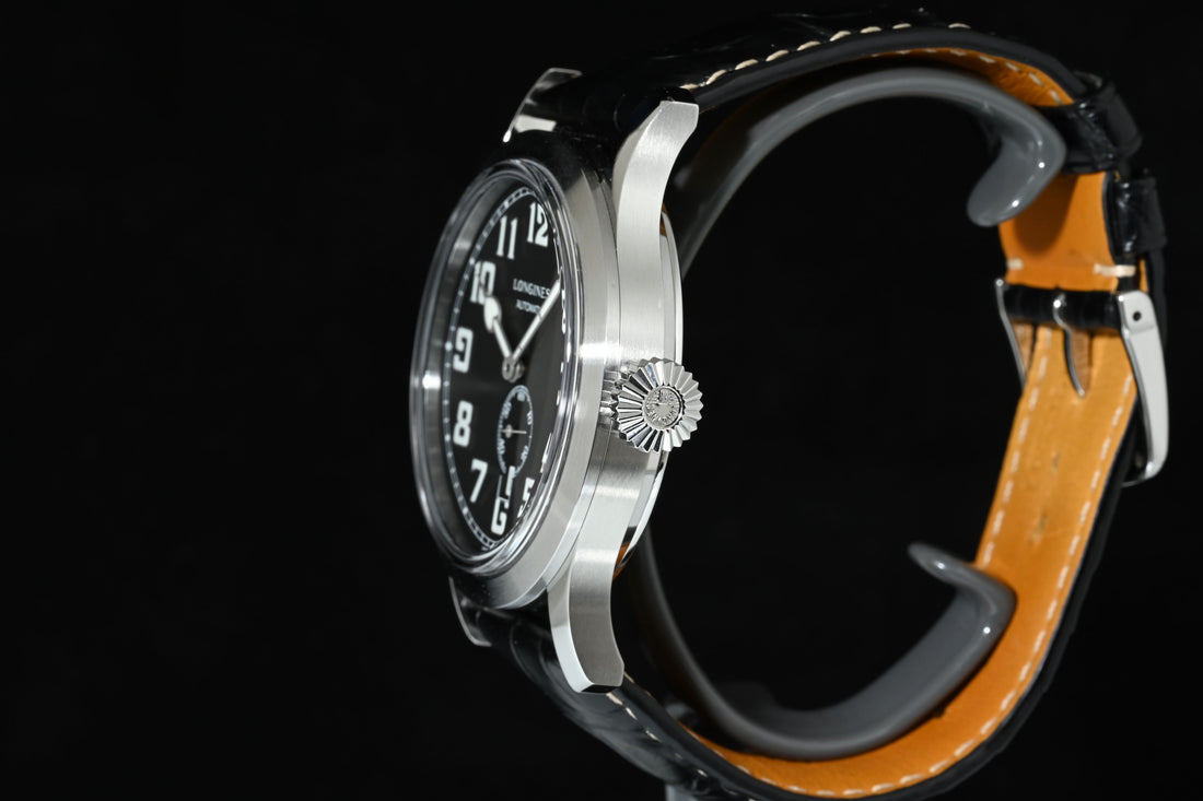 LONGINES | Heritage Military 1918, Steel, 44 mm. Longines Box and Papers, 2020 Ref. L2.811.4