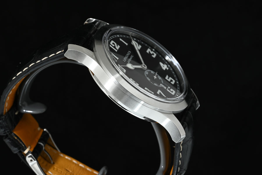 LONGINES | Heritage Military 1918, Steel, 44 mm. Longines Box and Papers, 2020 Ref. L2.811.4