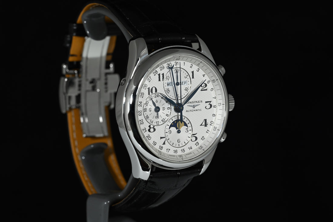Longines | Master Collection Chronograph Moonphase 40 mm Ref. L2.773.4. Scatola e Garanzia Longines, 2019