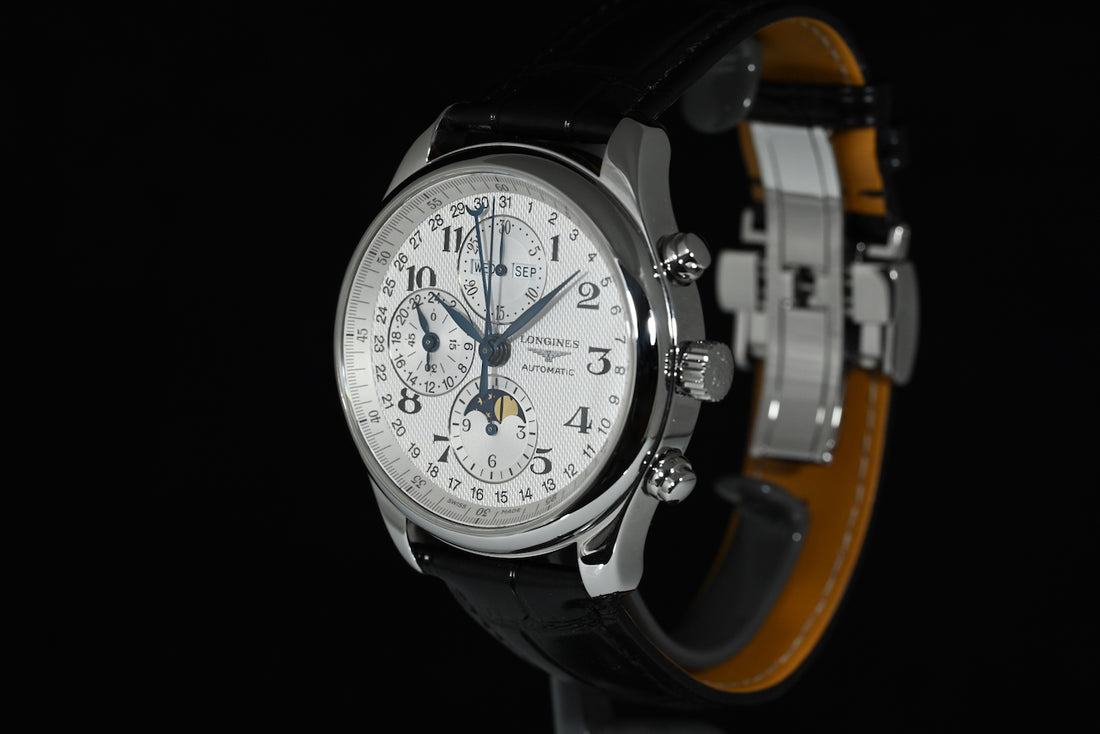 Longines | Master Collection Chronograph Moonphase 40 mm Ref. L2.773.4. Scatola e Garanzia Longines, 2019