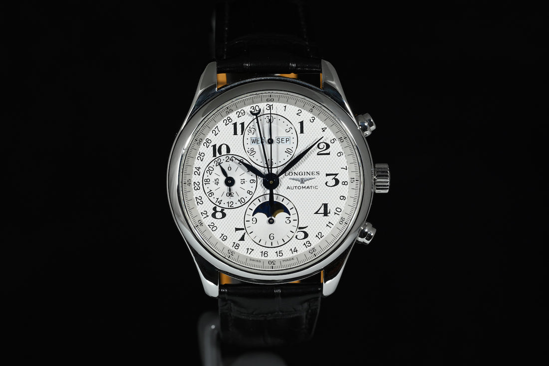 Longines | Master Collection Chronograph Moonphase 40 mm Ref. L2.773.4. Scatola e Garanzia Longines, 2019