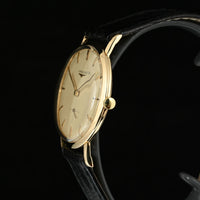 LONGINES | Orologio vintage Anni '60 oro giallo 18 Kt. 34 mm. Carica manuale