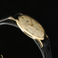 LONGINES | Orologio vintage Anni '60 oro giallo 18 Kt. 34 mm. Carica manuale