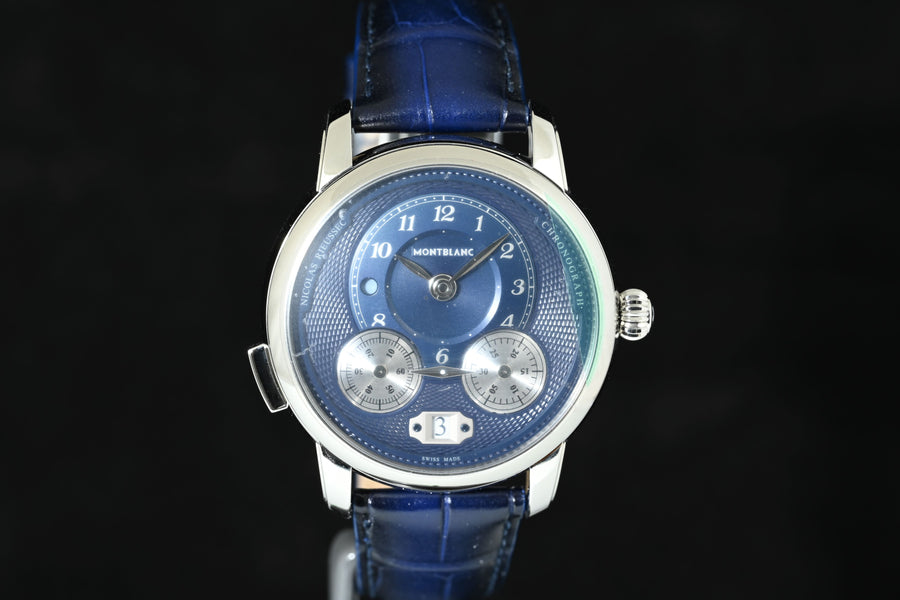 MONTBLANC | Star Legacy Nicolas Rieussec Cronografo monopulsante | Nuovo con pellicole