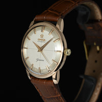 OMEGA | Anni ’60, Oro rosa 18 kt., carica automatica, 34 mm. Automatic winding rose gold vintage watch