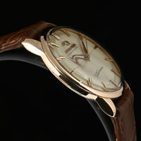 OMEGA | Anni ’60, Oro rosa 18 kt., carica automatica, 34 mm. Automatic winding rose gold vintage watch