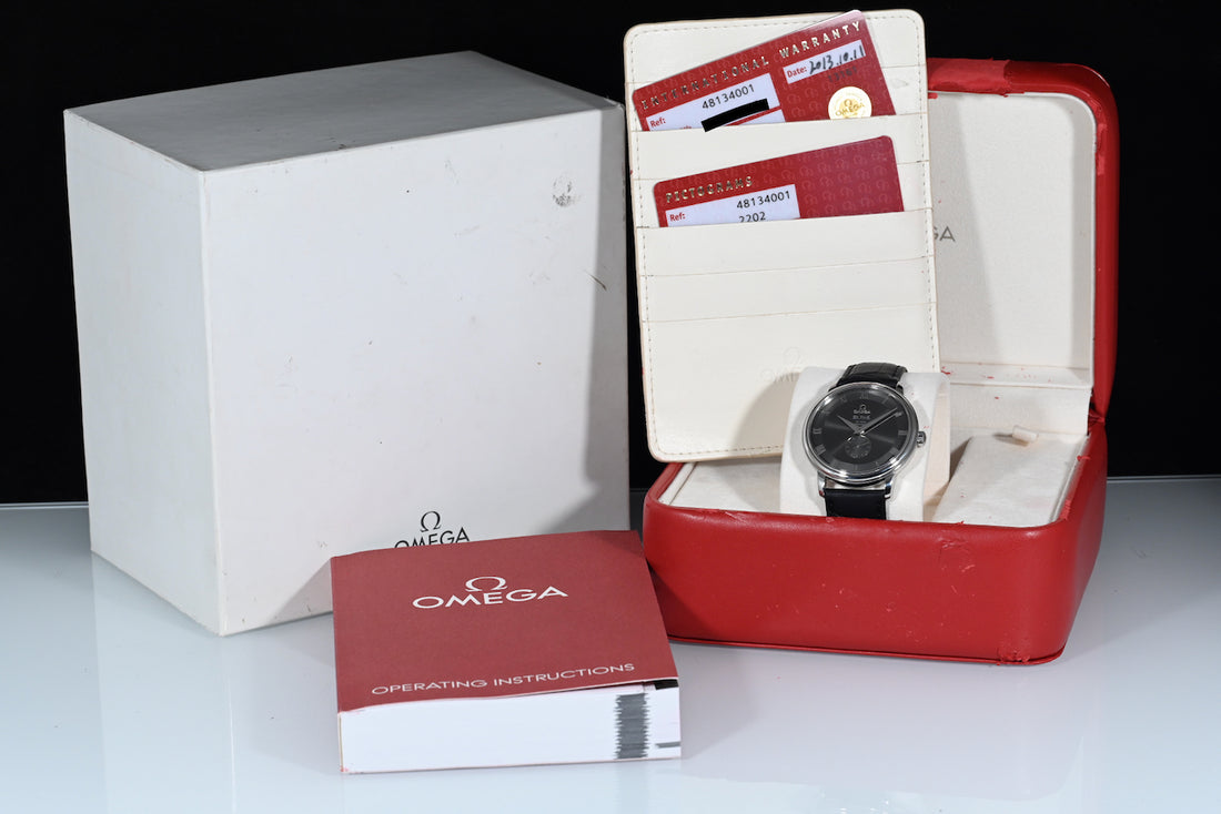 Omega | De Ville Prestige Co-axial Chronometer, 39 mm. Steel, Omega Box and papers, 2013 Ref. 4813.40.01