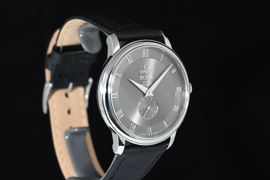 Omega | De Ville Prestige Co-axial Chronometer, 39 mm. Steel, Omega Box and papers, 2013 Ref. 4813.40.01