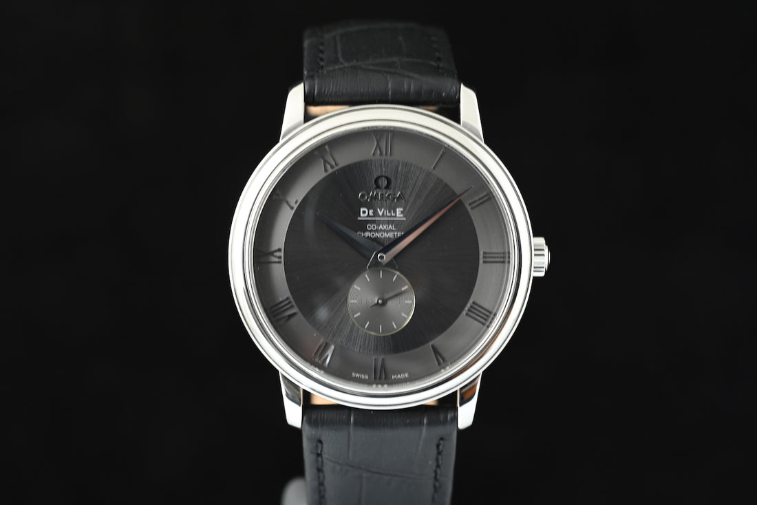 Omega | De Ville Prestige Co-axial Chronometer, 39 mm. Steel, Omega Box and papers, 2013 Ref. 4813.40.01