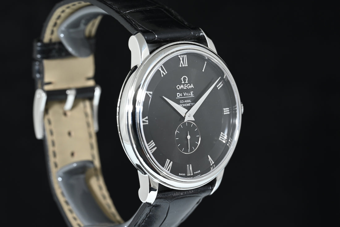 Omega | De Ville Prestige Co-axial Chronometer, 39 mm. Acciaio, Scatola e Garanzia Omega, 2013 Ref. 4813.50.01