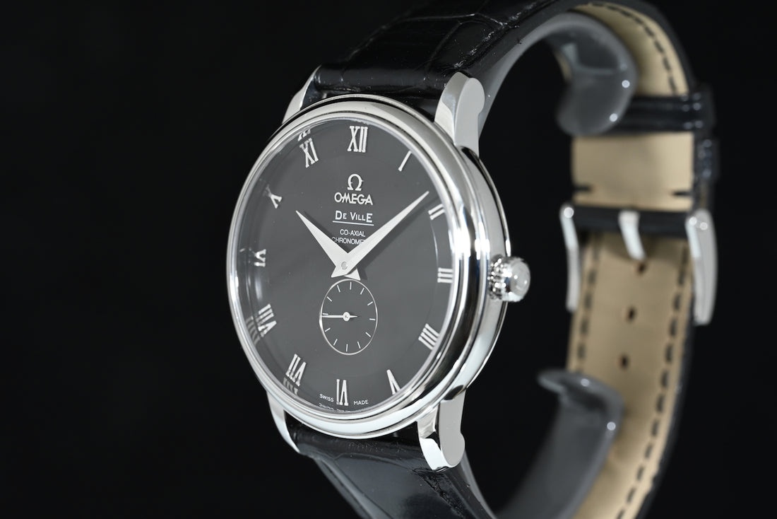 Omega | De Ville Prestige Co-axial Chronometer, 39 mm. Acciaio, Scatola e Garanzia Omega, 2013 Ref. 4813.50.01