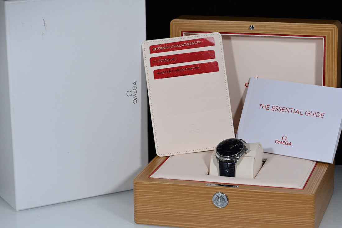 OMEGA | DE VILLE TRÉSOR Co-Axial Master Chronometer, Manuale, Acciaio, 40 mm. Scatola e Garanzia Omega 2021