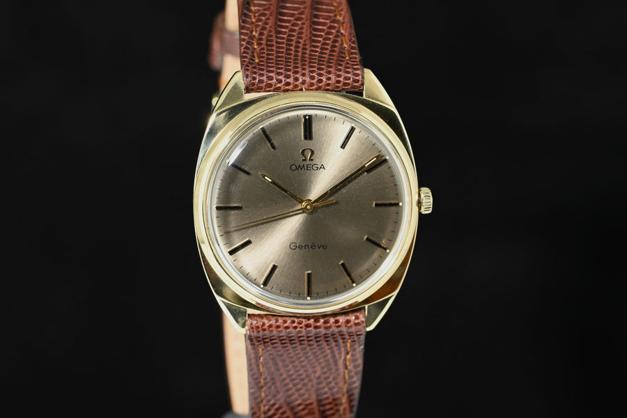 OMEGA | Genève Vintage Watch 70s Manual Winding, Yellow Gold Ref. 13191003