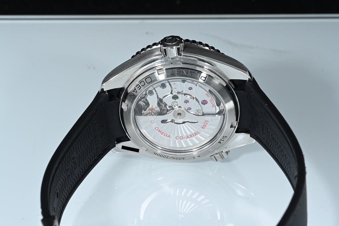OMEGA | Seamaster GMT PLANET OCEAN 600 M 43,5 mm. Black Acciaio Scatola e Garanzia, 2016