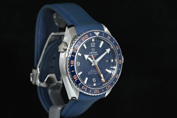 OMEGA | Seamaster GMT PLANET OCEAN 600 M 43,5 mm. Acciaio Scatola e Garanzia, 2018