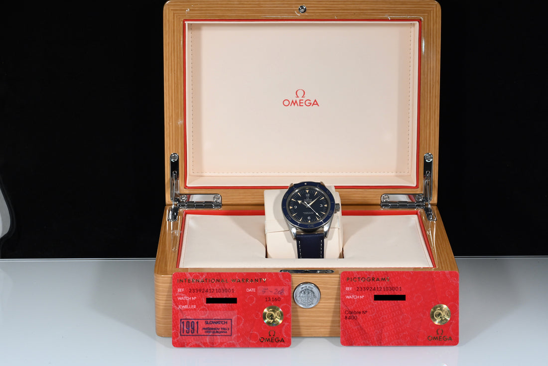 OMEGA | Seamaster 300 Titanium, 41 mm. Box and Papers, 2016 233.92.41.21.03.001