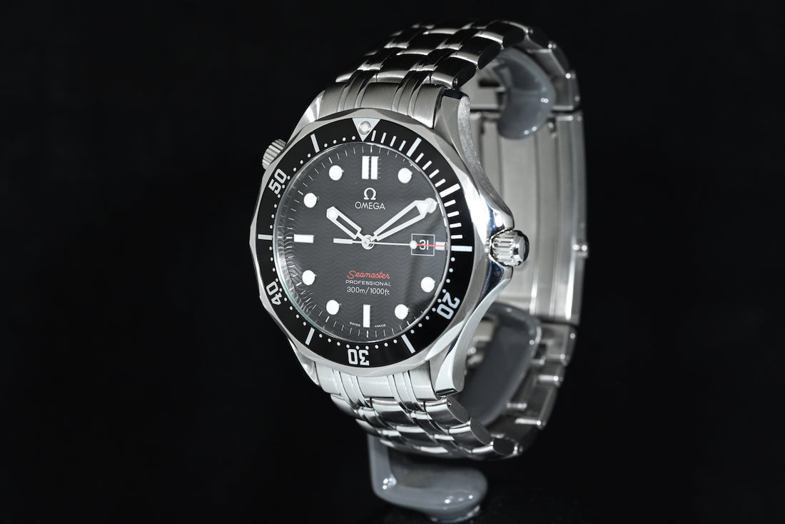 OMEGA | SEAMASTER DIVER 300 mt. Quartz, Acciaio, 41 mm. Ref.  212.30.41.61.01.001 Scatola e Garanzia Omega 2014