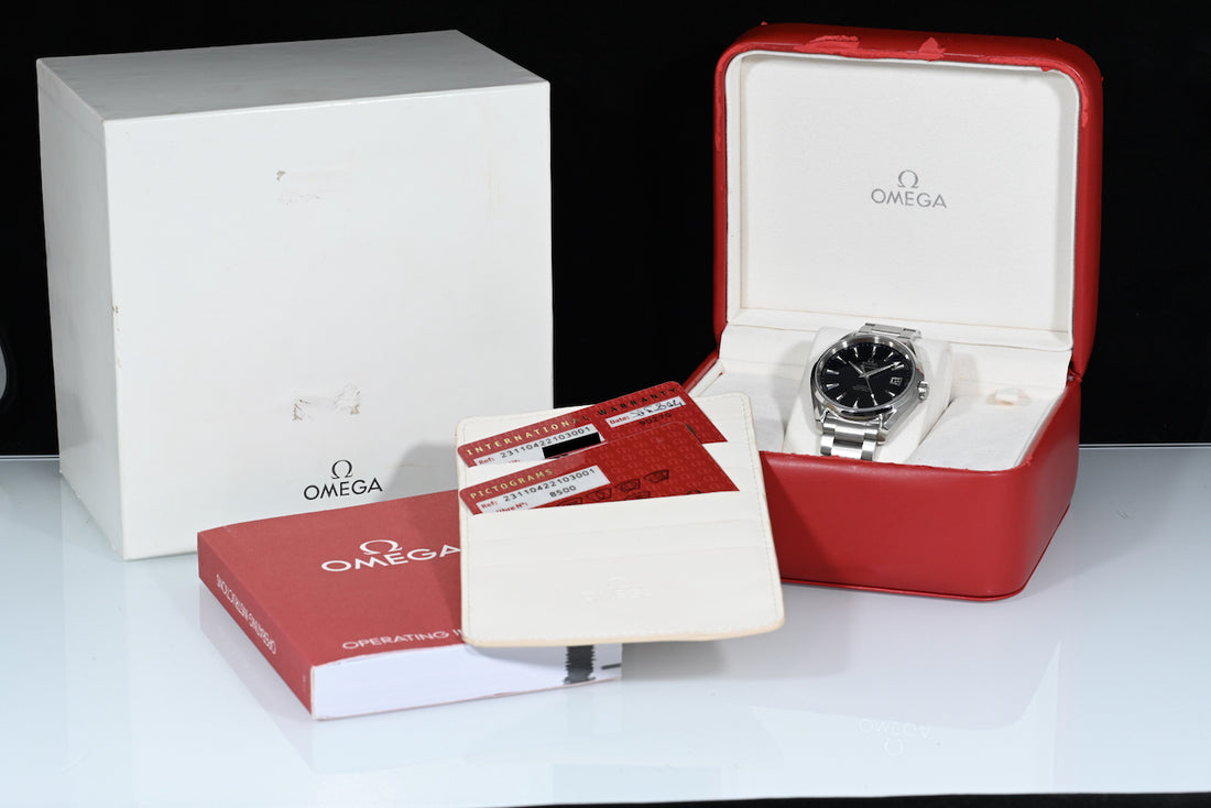 OMEGA | Seamaster Aqua Terra Co-Axial Chronometer, 150 mt. Acciaio 41,5 mm Scatola e Garanzia, 2014