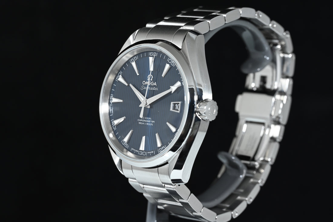 OMEGA | Seamaster Aqua Terra Co-Axial Chronometer, 150 mt. Acciaio 41,5 mm Scatola e Garanzia, 2014