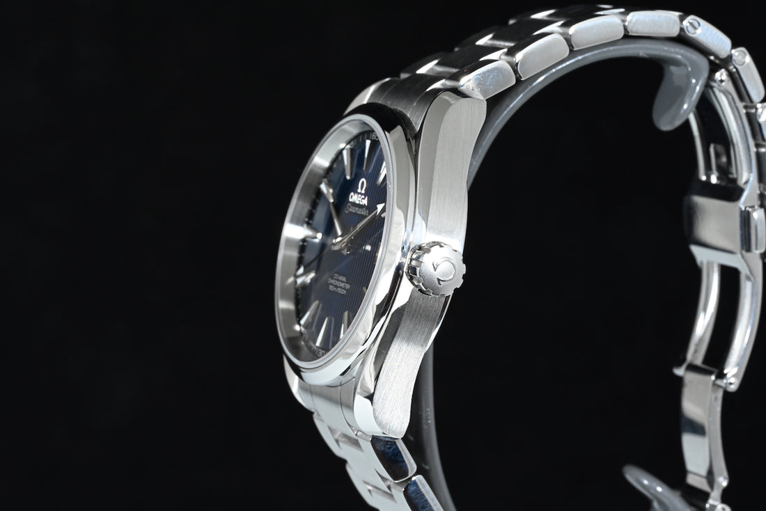 OMEGA | Seamaster Aqua Terra SKYFALL Blue Co-Axial Chronometer, 150 mt. Acciaio 38,5 mm Scatola e Garanzia, 2014