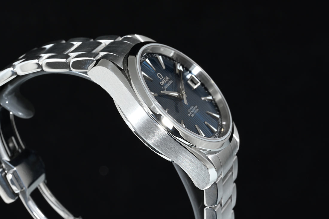 OMEGA | Seamaster Aqua Terra SKYFALL Blue Co-Axial Chronometer, 150 mt. Acciaio 38,5 mm Scatola e Garanzia, 2014