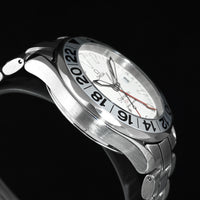 OMEGA | SEAMASTER 300m GMT Great White Steel, 41 mm. Ref. 2538.20.00