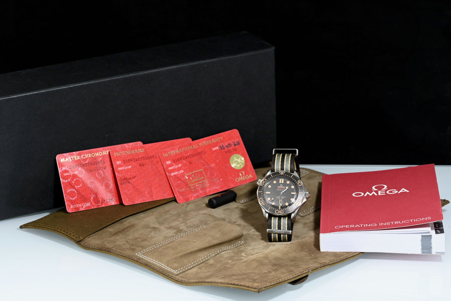 Omega | SEAMASTER DIVER 300 007 Edition Titanio 42 mm. Scatola e Garanzia,2024