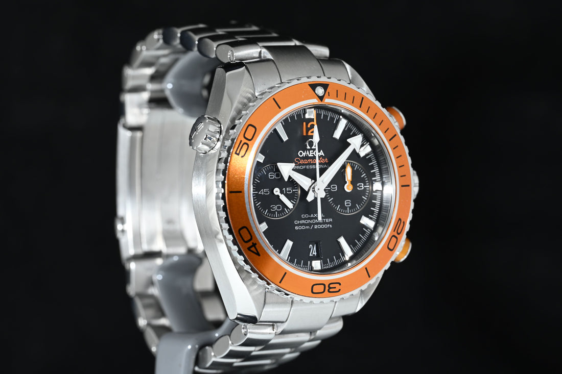 OMEGA | SEAMASTER PLANET OCEAN 600 m, Co-Axial Chronometer 45.5 mm. Steel Ref. 232.30.46.51.01.002 Year 2015