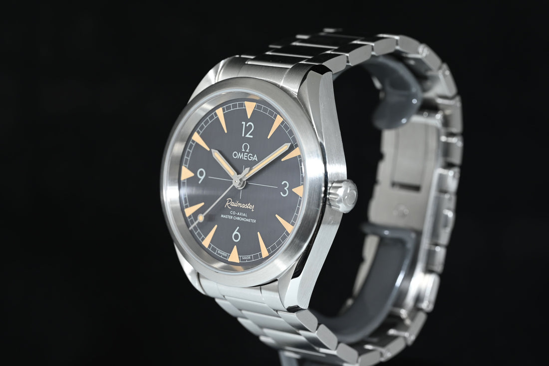 OMEGA | SEAMASTER RAILMASTER Co-Axial Master Chronometer, 40 mm., Steel, Ref. 220.10.40.20.01.001