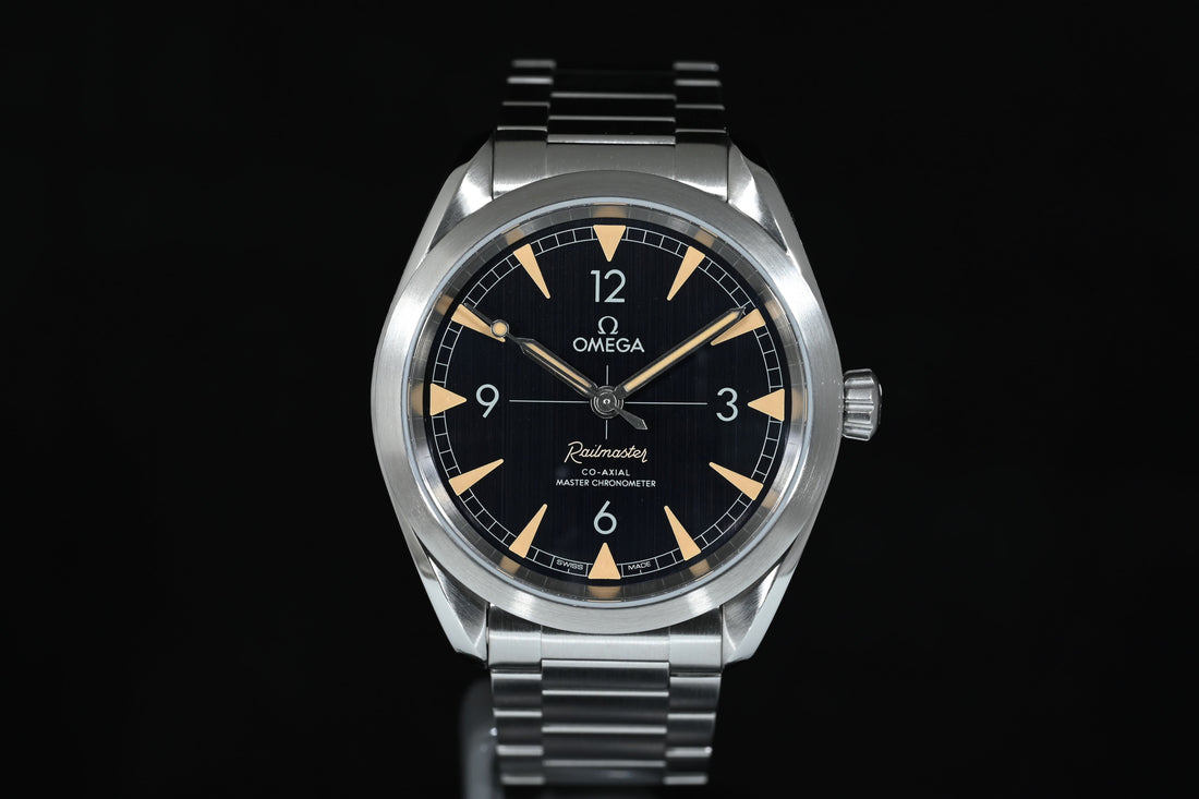 OMEGA | SEAMASTER RAILMASTER Co-Axial Master Chronometer, 40 mm., Steel, Ref. 220.10.40.20.01.001