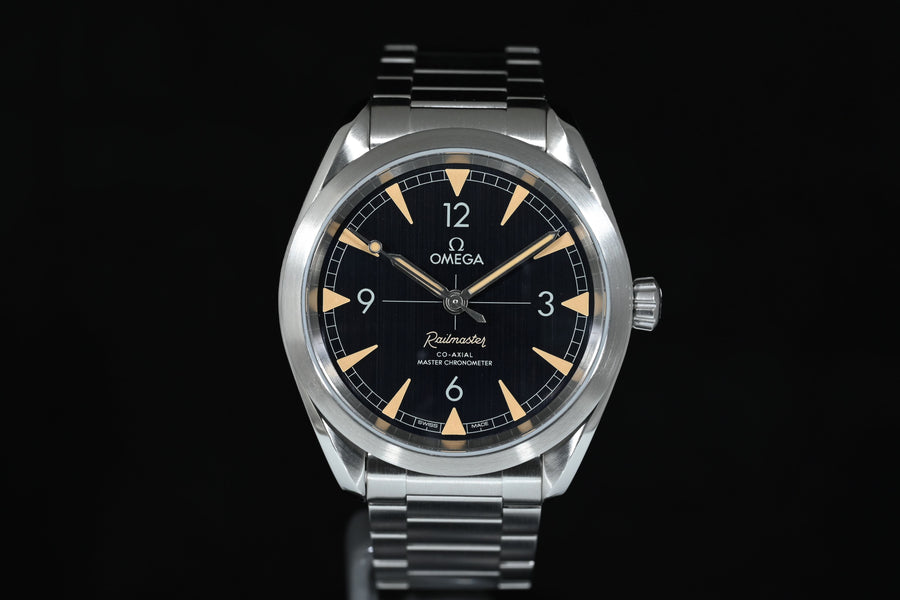 OMEGA | SEAMASTER RAILMASTER Co-Axial Master Chronometer, 40 mm., Steel, Ref. 220.10.40.20.01.001