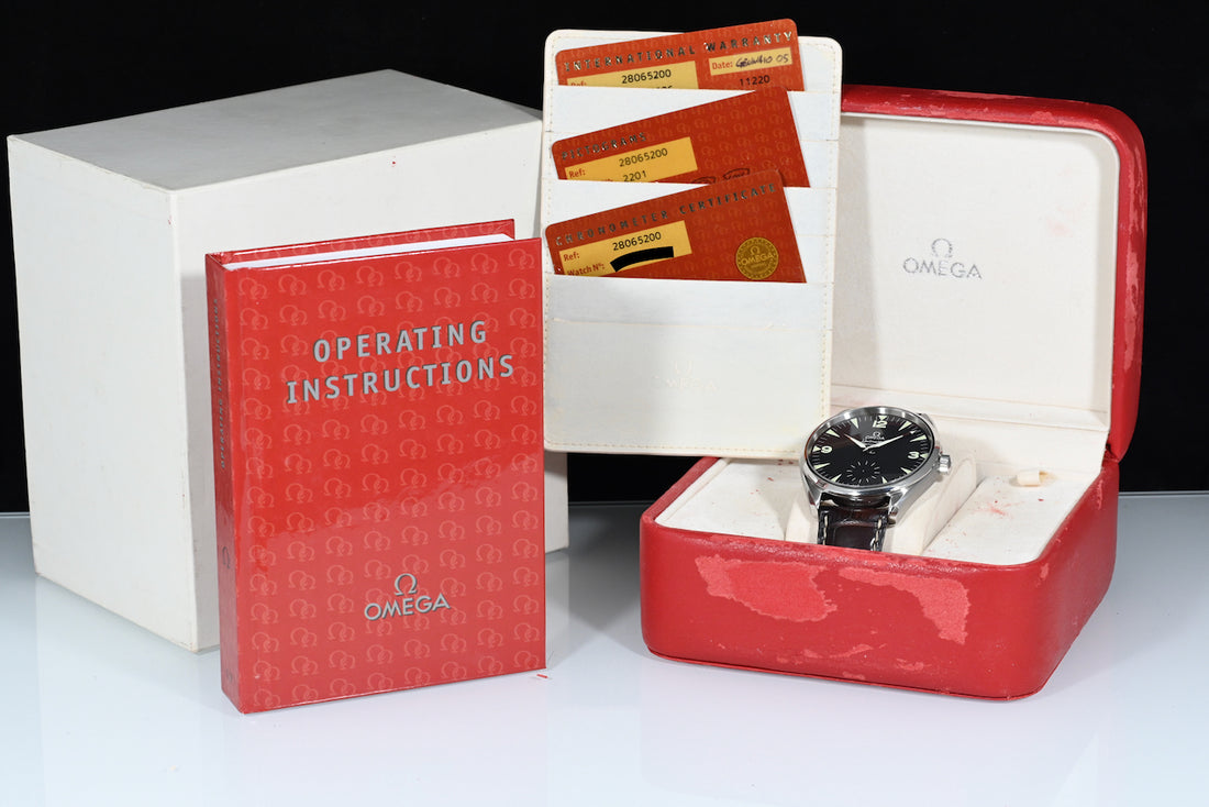 OMEGA | SEAMASTER RAILMASTER XXL Chronometer, 49 mm., Acciaio, Carica manuale, Scatola e Garanzia 2005