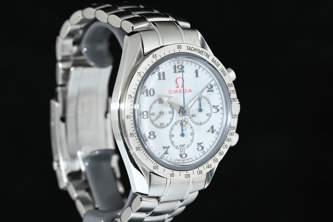 OMEGA | Speedmaster Broad Arrow Special Model Olympic Collection Ref. 321.10.42.50.04.001, 42 mm. Steel, Year 2012