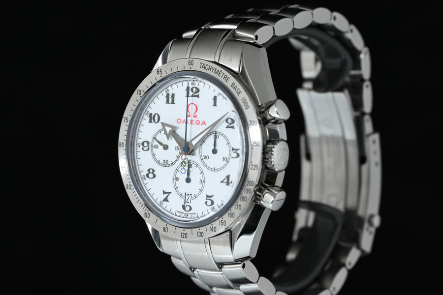 OMEGA | Speedmaster Broad Arrow Special Model Olympic Collection Ref. 321.10.42.50.04.001, 42 mm. Steel, Year 2012