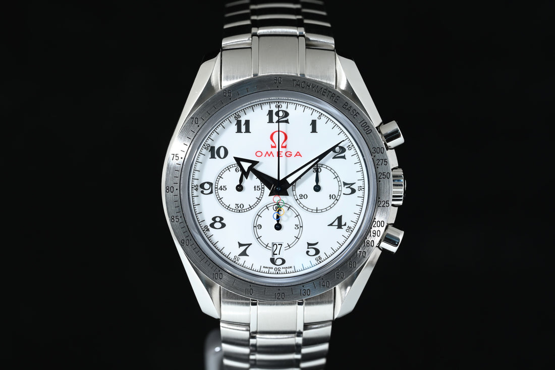 OMEGA | Speedmaster Broad Arrow Special Model Olympic Collection Ref. 321.10.42.50.04.001, 42 mm. Steel, Year 2012